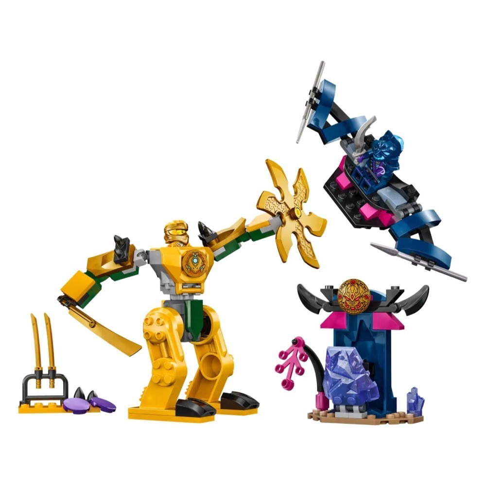 ★董仔樂高★ LEGO 71804 忍者 NINJAGO 亞林的戰鬥機械人 全新現貨-細節圖3
