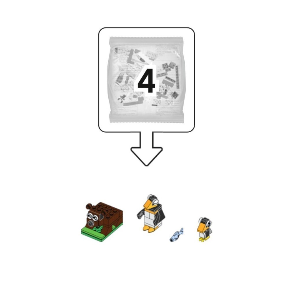 ★董仔樂高★ LEGO 11015 CLASSIC 拆賣編號袋裝-細節圖5