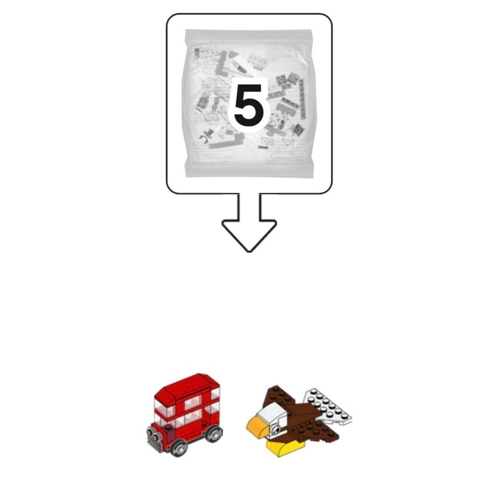 ★董仔樂高★ LEGO 11015 CLASSIC 拆賣編號袋裝-細節圖6