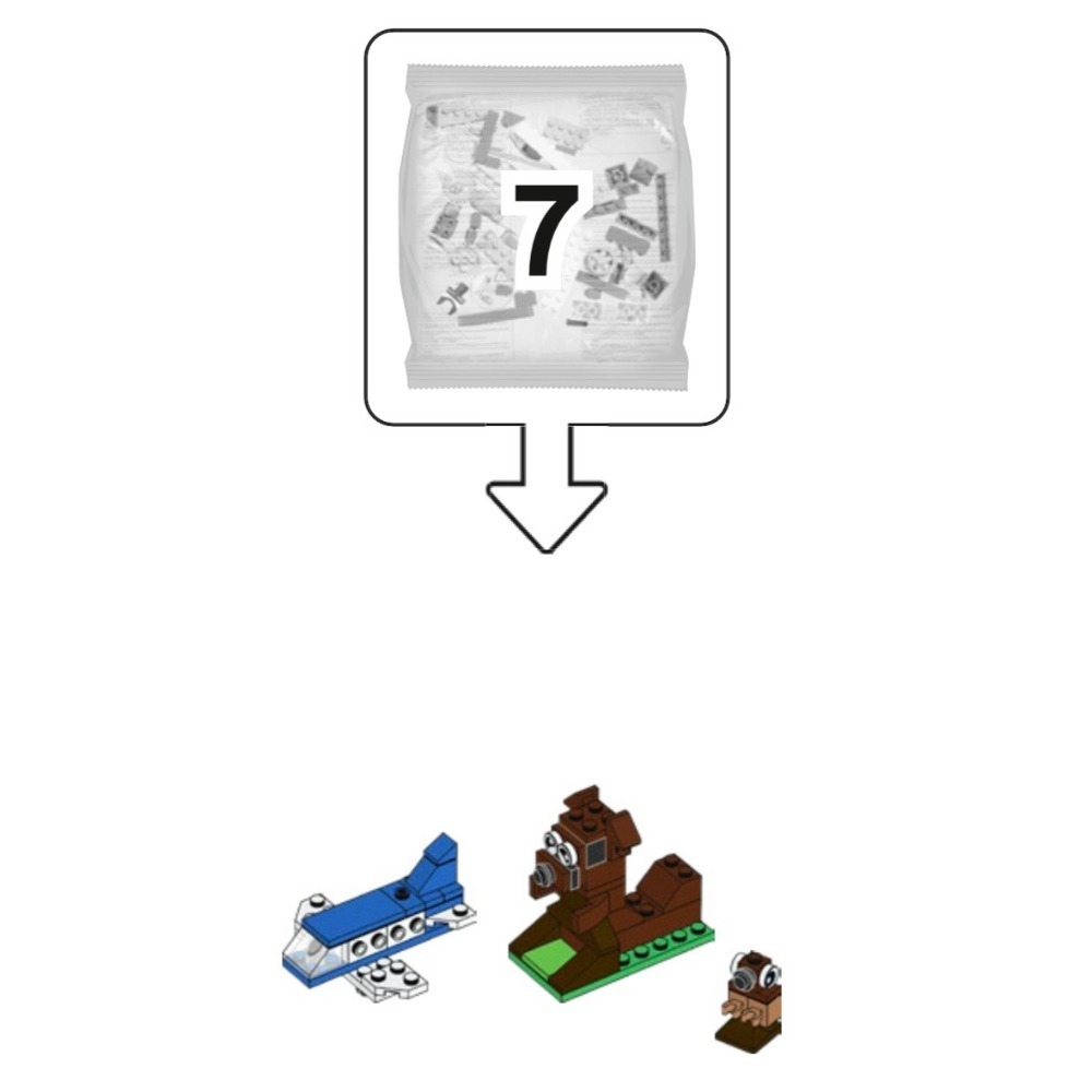 ★董仔樂高★ LEGO 11015 CLASSIC 拆賣編號袋裝-規格圖8