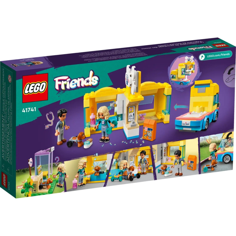 ★董仔樂高★ LEGO 41741 好朋友 Friends 狗狗救援廂型車 全新現貨-細節圖2