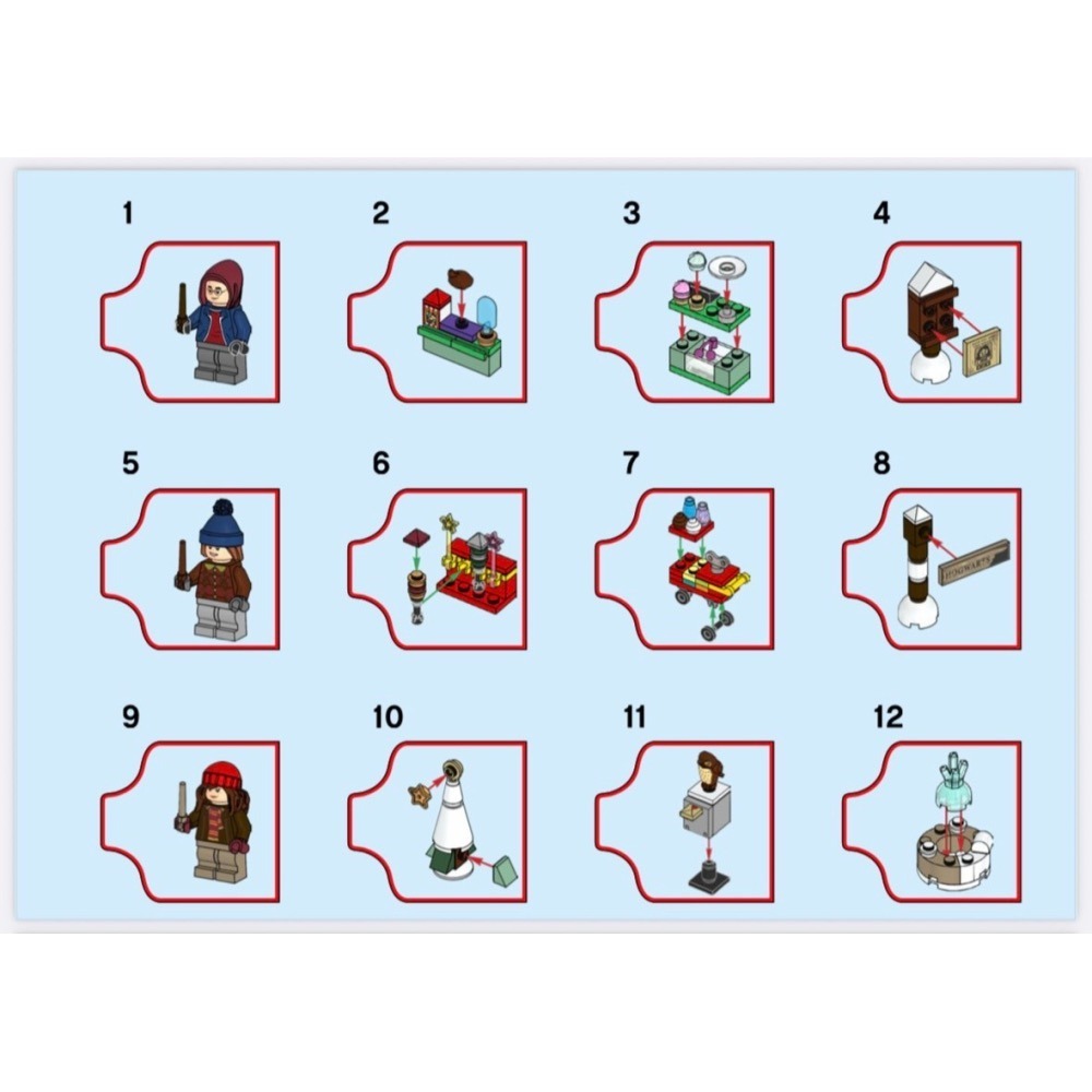 ★董仔樂高★ LEGO 76418 哈利波特 拆賣編號袋裝-細節圖2