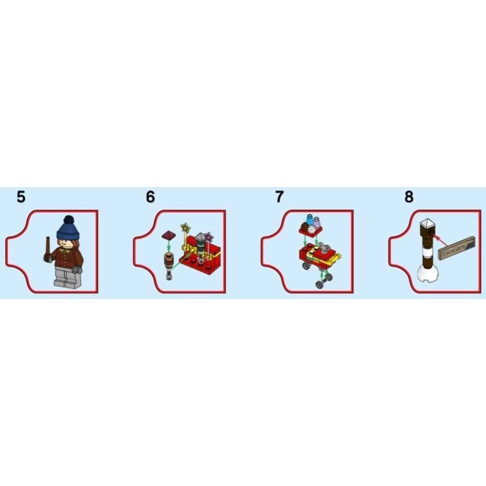 ★董仔樂高★ LEGO 76418 哈利波特 拆賣編號袋裝-規格圖3