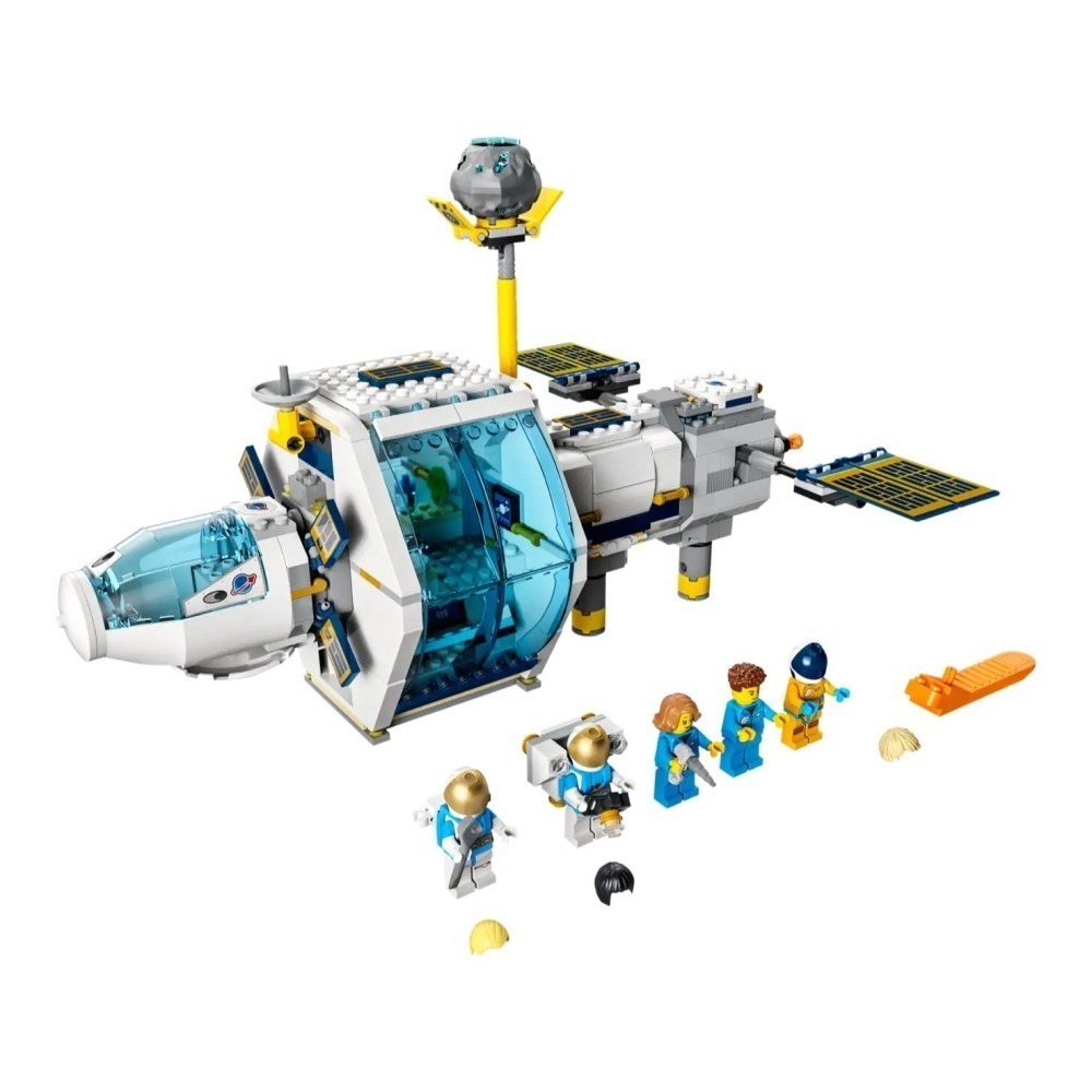 ★董仔樂高★ LEGO 60349 城市 CITY 月球太空站 全新現貨-細節圖3
