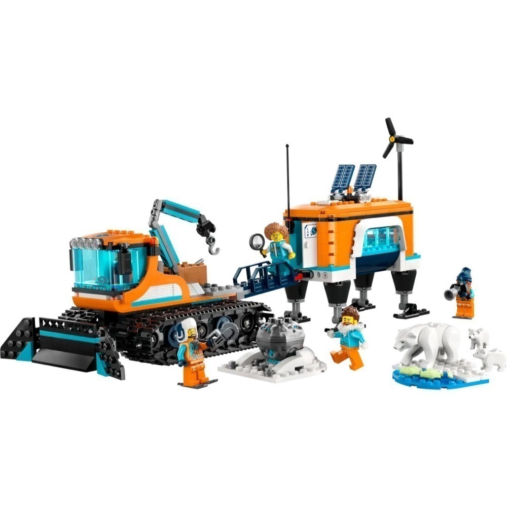 ★董仔樂高★ LEGO 60378 城市 CITY 北極探險家卡車和行動實驗室 全新現貨-細節圖3