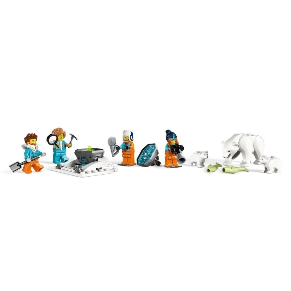 ★董仔樂高★ LEGO 60378 城市 CITY 北極探險家卡車和行動實驗室 全新現貨-細節圖8
