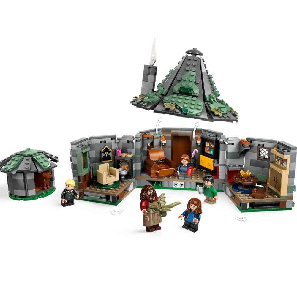 ★董仔樂高★ LEGO 76428 哈利波特 Harry Potter 海格小屋 全新現貨-細節圖4