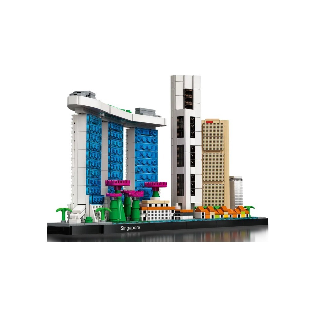 ★董仔樂高★ LEGO 21057 新加坡 Architecture 全新現貨-細節圖4
