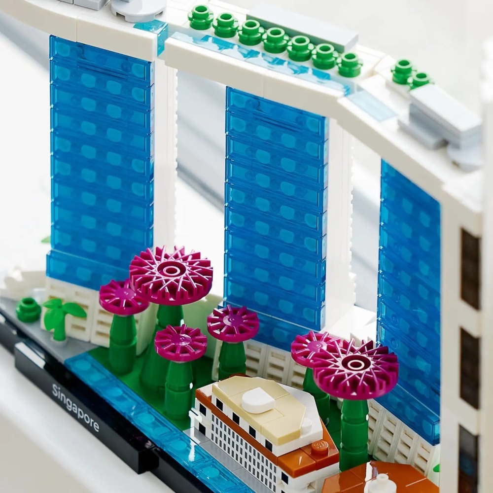★董仔樂高★ LEGO 21057 新加坡 Architecture 全新現貨-細節圖6