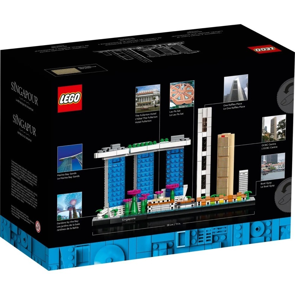 ★董仔樂高★ LEGO 21057 建築 Architecture 新加坡 全新現貨-細節圖2