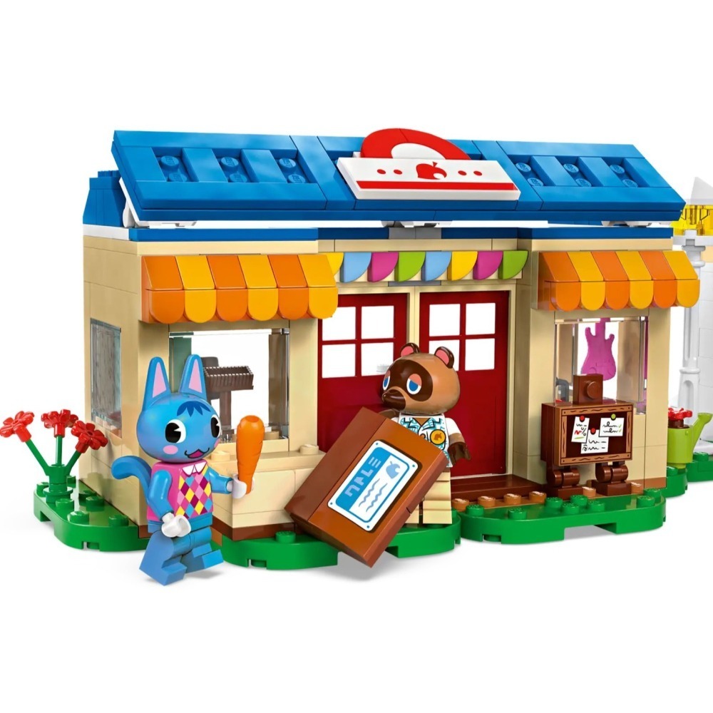 ★董仔樂高★ LEGO 77050 動物森友會 Nook商店與彭花的家 全新現貨-細節圖5