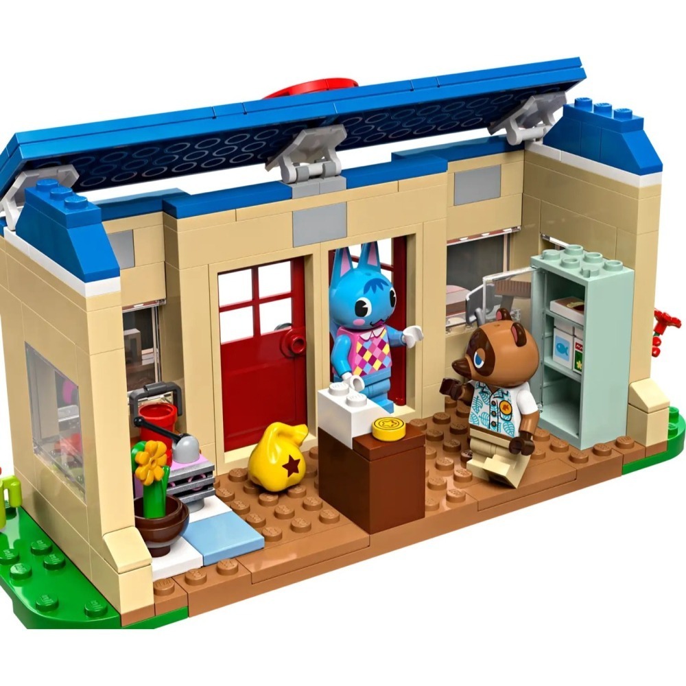 ★董仔樂高★ LEGO 77050 動物森友會 Nook商店與彭花的家 全新現貨-細節圖6