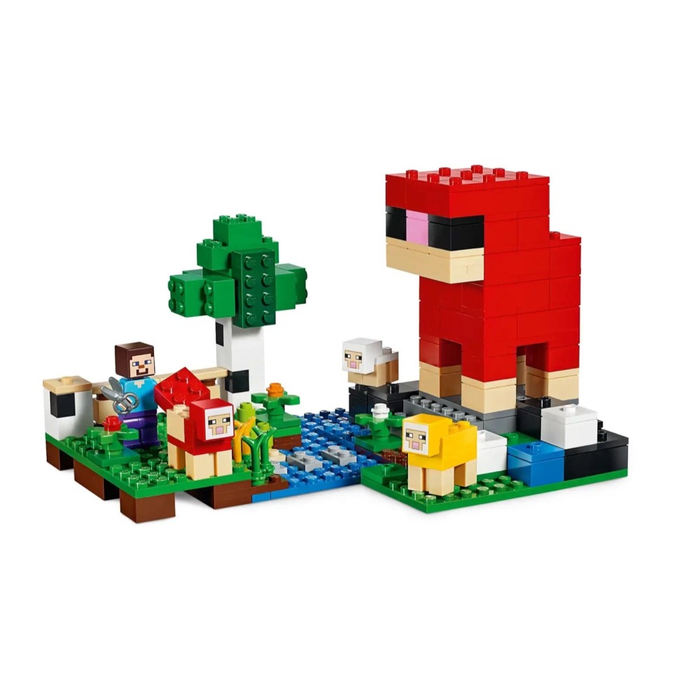 ★董仔樂高★ LEGO 21153 創世神 Minecraft 羊毛農場 全新現貨-細節圖4