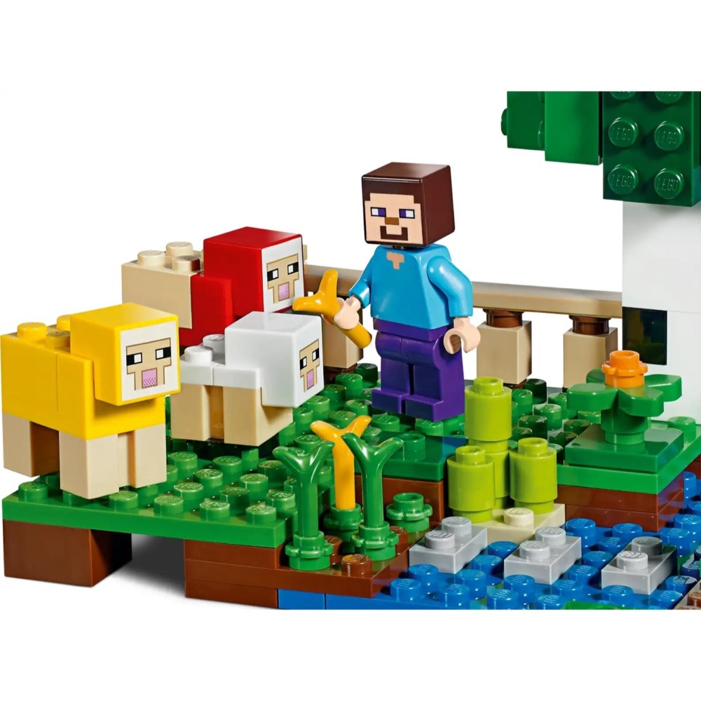 ★董仔樂高★ LEGO 21153 創世神 Minecraft 羊毛農場 全新現貨-細節圖5