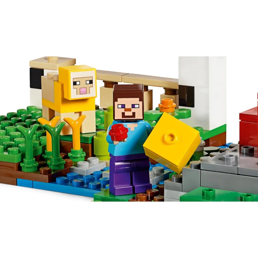 ★董仔樂高★ LEGO 21153 創世神 Minecraft 羊毛農場 全新現貨-細節圖6