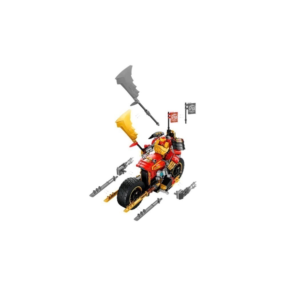 ★董仔樂高★ LEGO 71783 忍者 NINJAGO 赤地的機械人騎士 全新現貨-細節圖5
