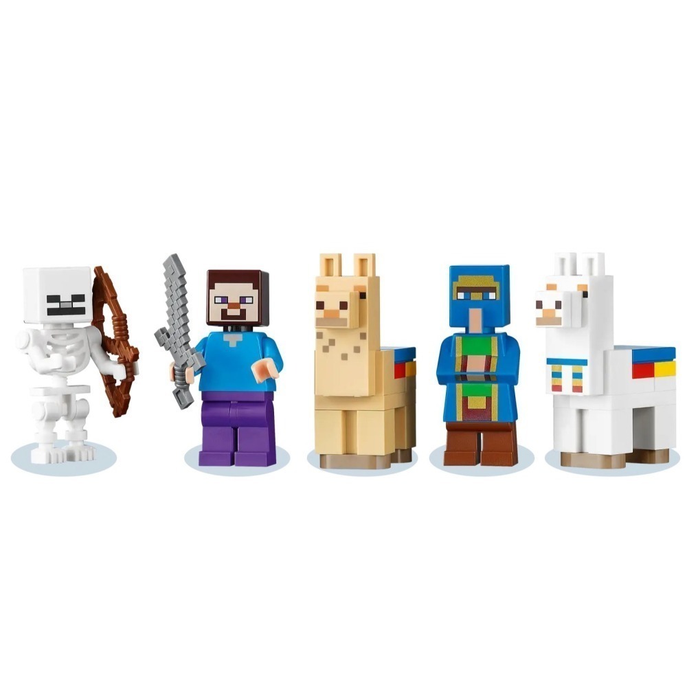 ★董仔樂高★ LEGO 21167 創世神 Minecraft 交易站 全新現貨-細節圖4
