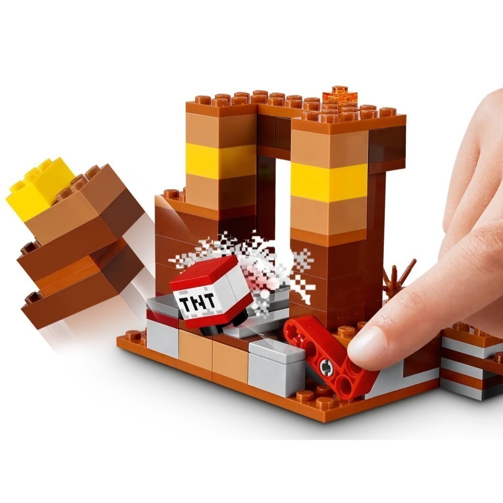 ★董仔樂高★ LEGO 21167 創世神 Minecraft 交易站 全新現貨-細節圖8