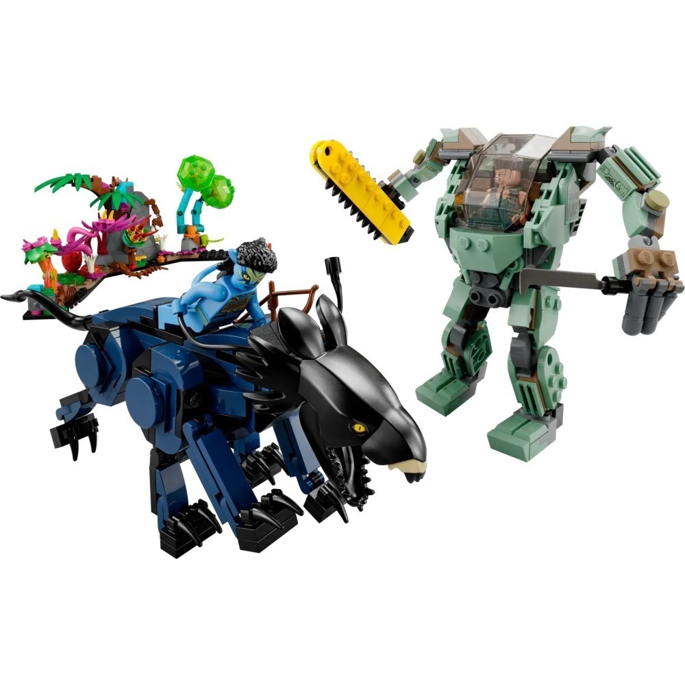 ★董仔樂高★ LEGO 75571 阿凡達 AVATAR 奈蒂莉與死神獸 vs 柯邁斯 AMP 裝甲 全新現貨-細節圖3