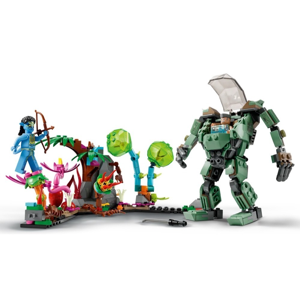 ★董仔樂高★ LEGO 75571 阿凡達 AVATAR 奈蒂莉與死神獸 vs 柯邁斯 AMP 裝甲 全新現貨-細節圖7