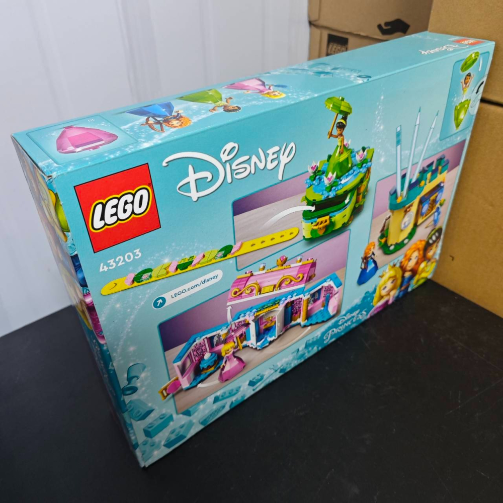 ★董仔樂高★ LEGO 43203 迪士尼 DISNEY 睡美人、梅里達和蒂安娜的魔法作品 全新現貨-細節圖2