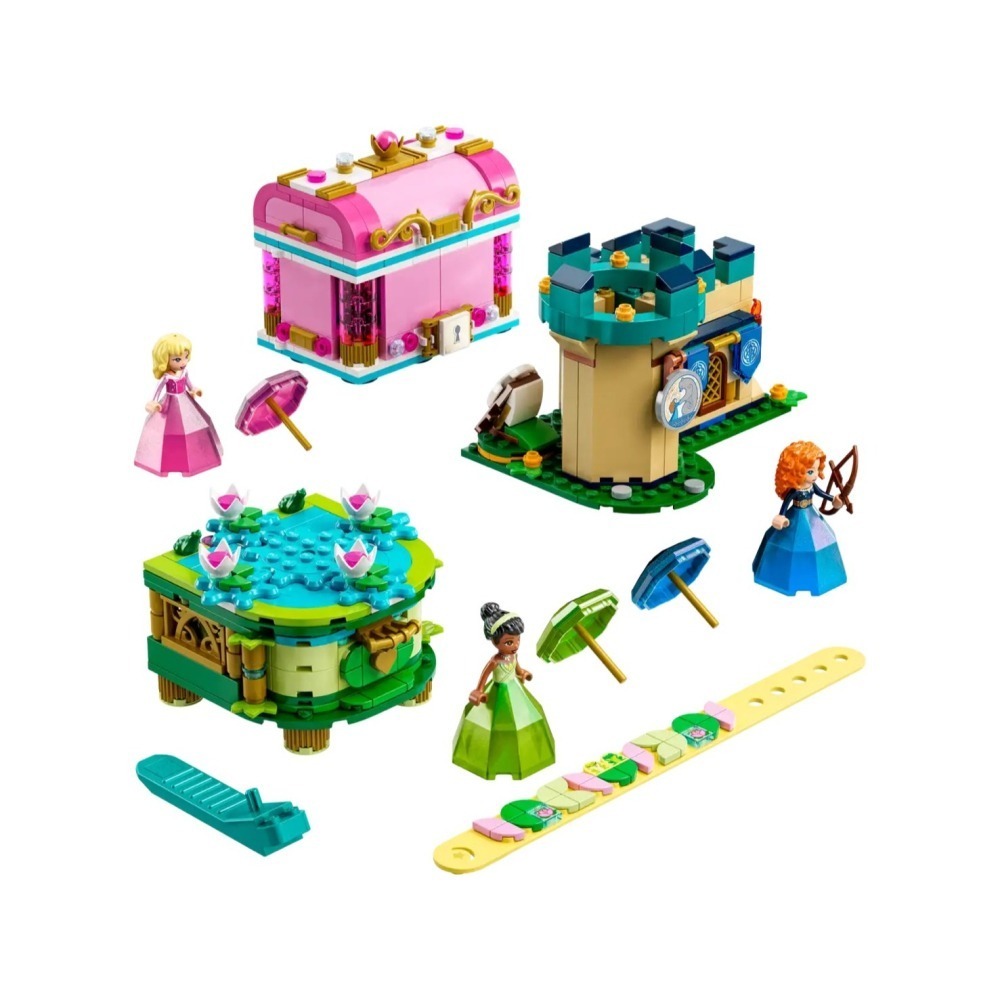 ★董仔樂高★ LEGO 43203 迪士尼 DISNEY 睡美人、梅里達和蒂安娜的魔法作品 全新現貨-細節圖4