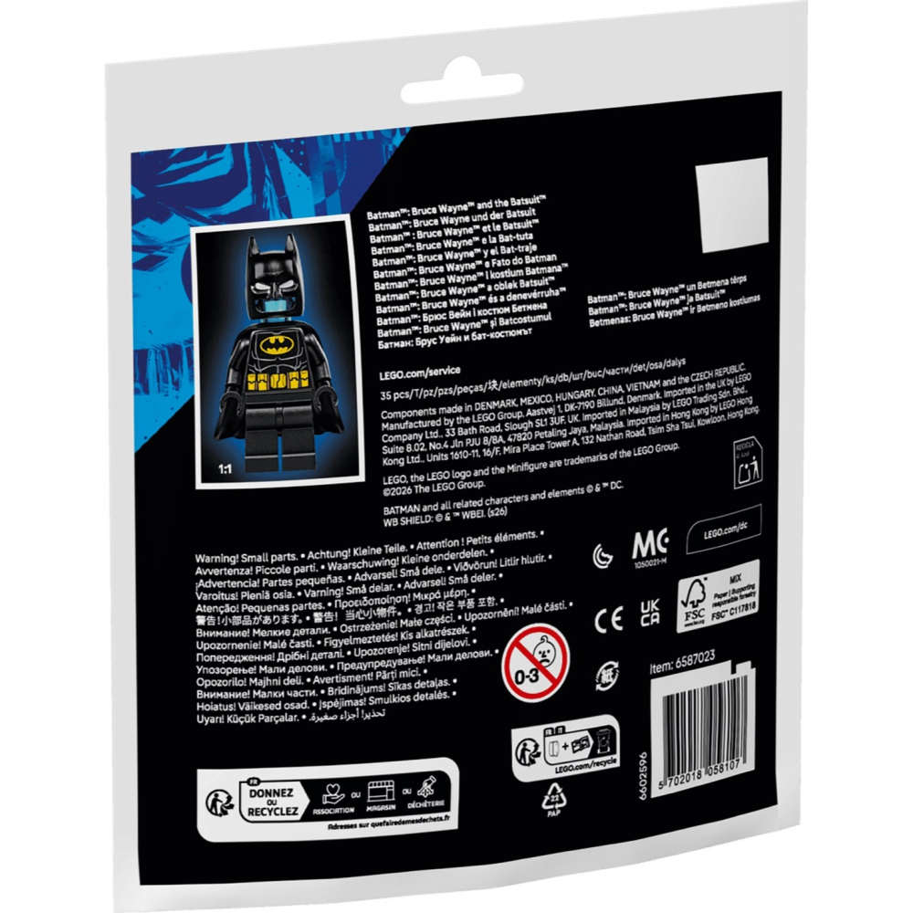 ★董仔樂高★ LEGO 30726 蝙蝠俠 DC polybag 蝙蝠俠™：布魯斯韋恩™ 和蝙蝠裝™ 全新現貨-細節圖2