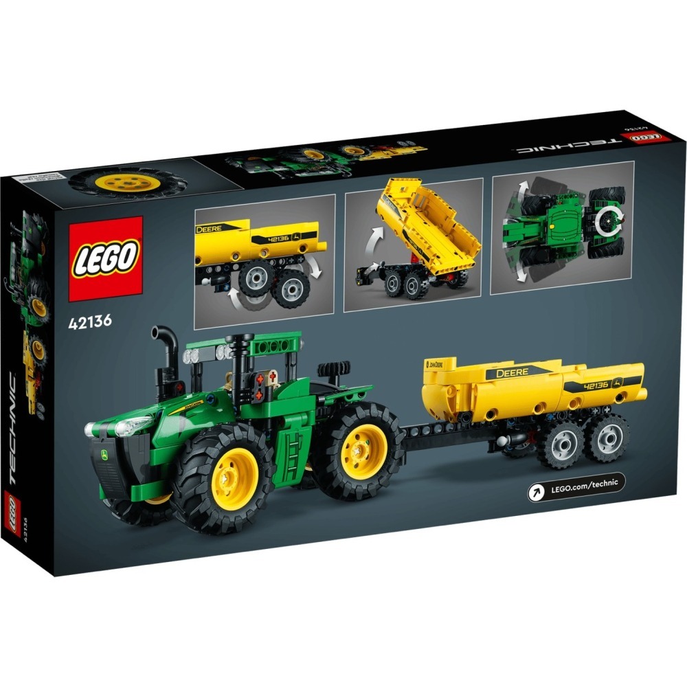 ★董仔樂高★ LEGO 42136 科技 TECHNIC 四輪驅動拖拉機 全新現貨-細節圖2