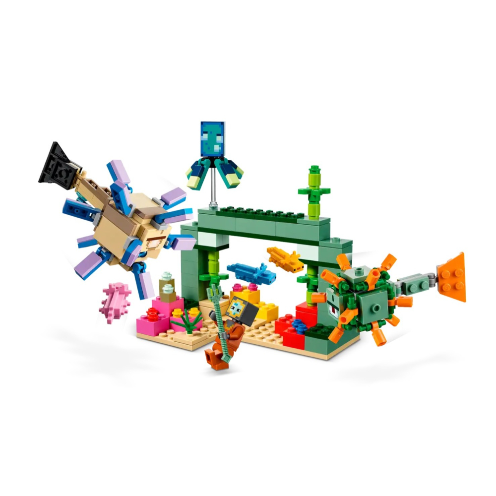 ★董仔樂高★ LEGO 21180 創世神 Minecraft 守衛之戰 全新現貨-細節圖4