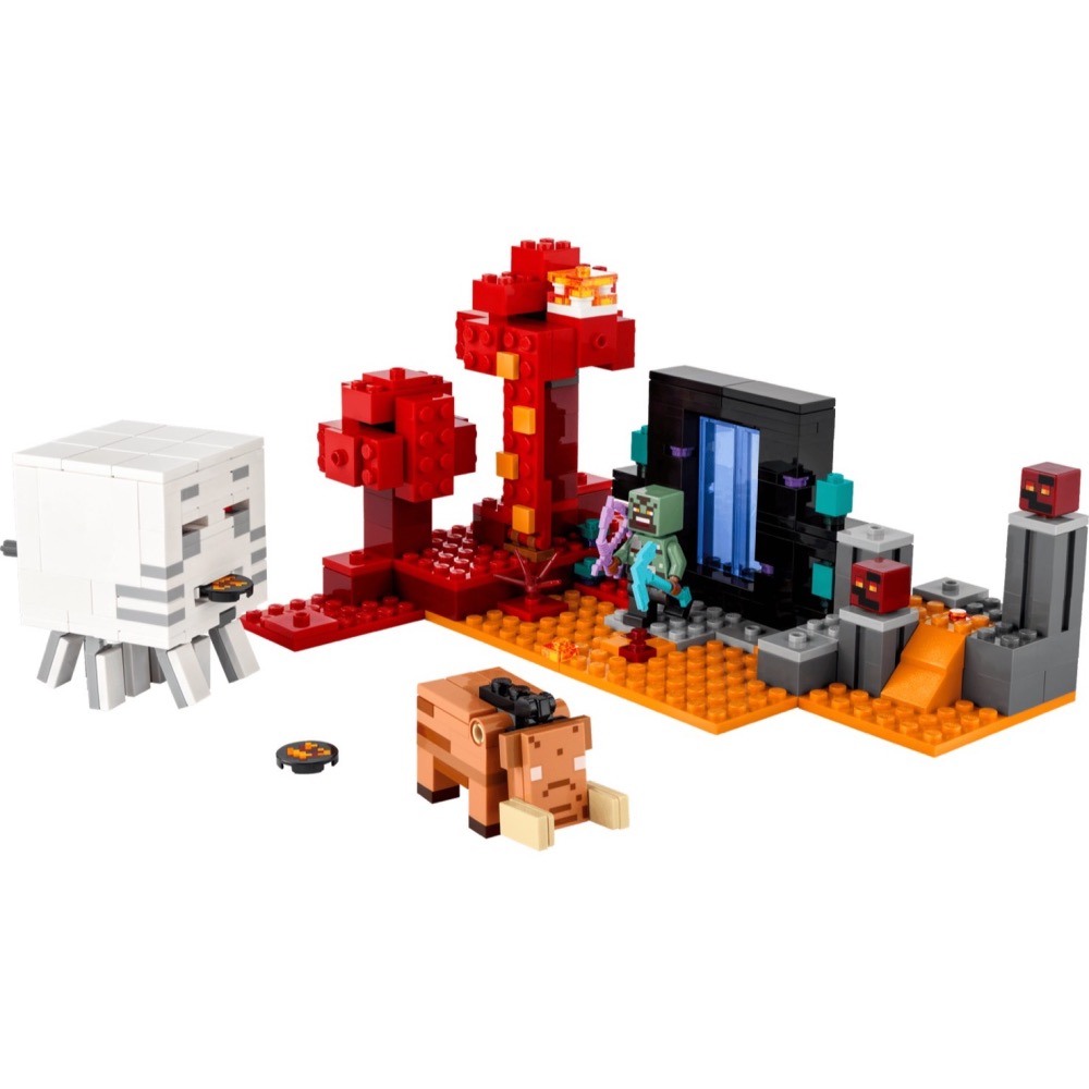 ★董仔樂高★ LEGO 21255 創世神 Minecraft 下界傳送門伏擊 全新現貨-細節圖3