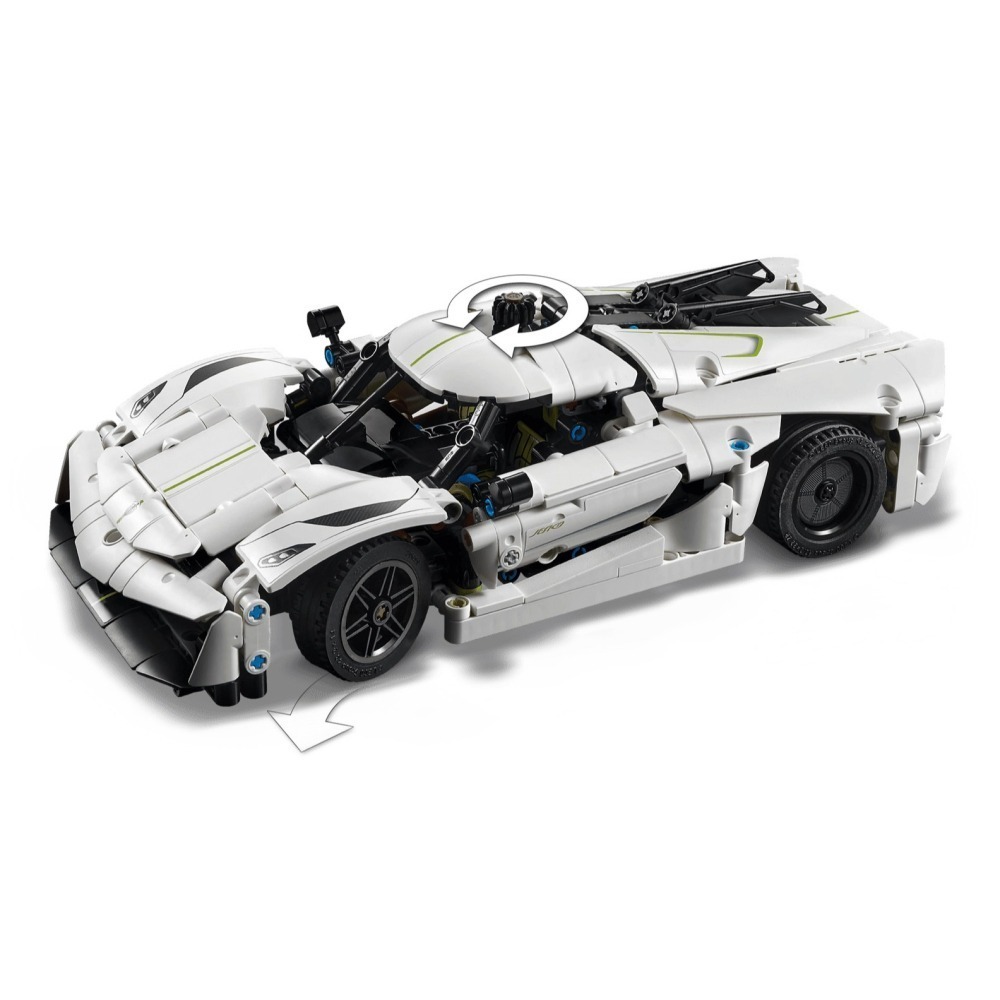 ★董仔樂高★ LEGO 42184 科技 TECHNIC Koenigsegg Jesko Absolut 全新現貨-細節圖7