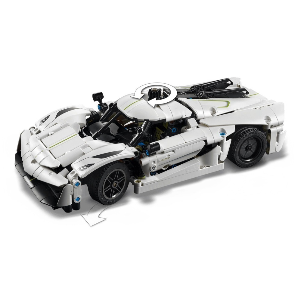 ★董仔樂高★ LEGO 42184 科技 TECHNIC Koenigsegg Jesko Absolut 全新現貨-細節圖7