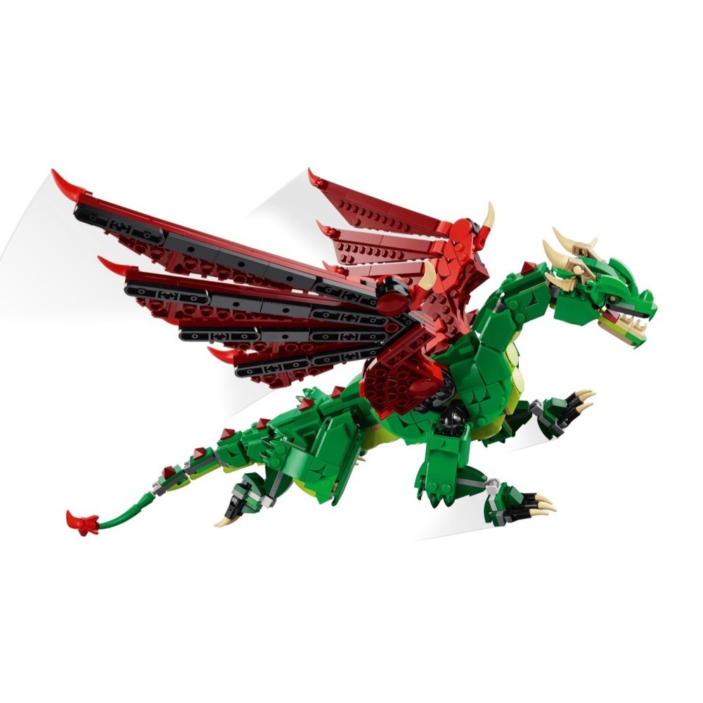 ★董仔樂高★ LEGO 31161 創意 CREATOR 中世紀飛龍 全新現貨-細節圖4