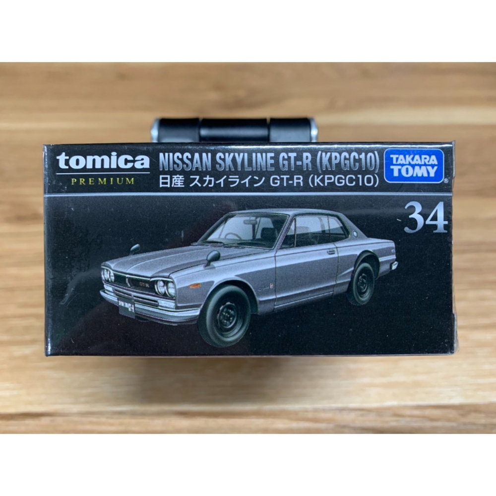 Tomica Premium 多美黑盒車 34 NISSAN SKYLINE GT-R KPGC10-細節圖2