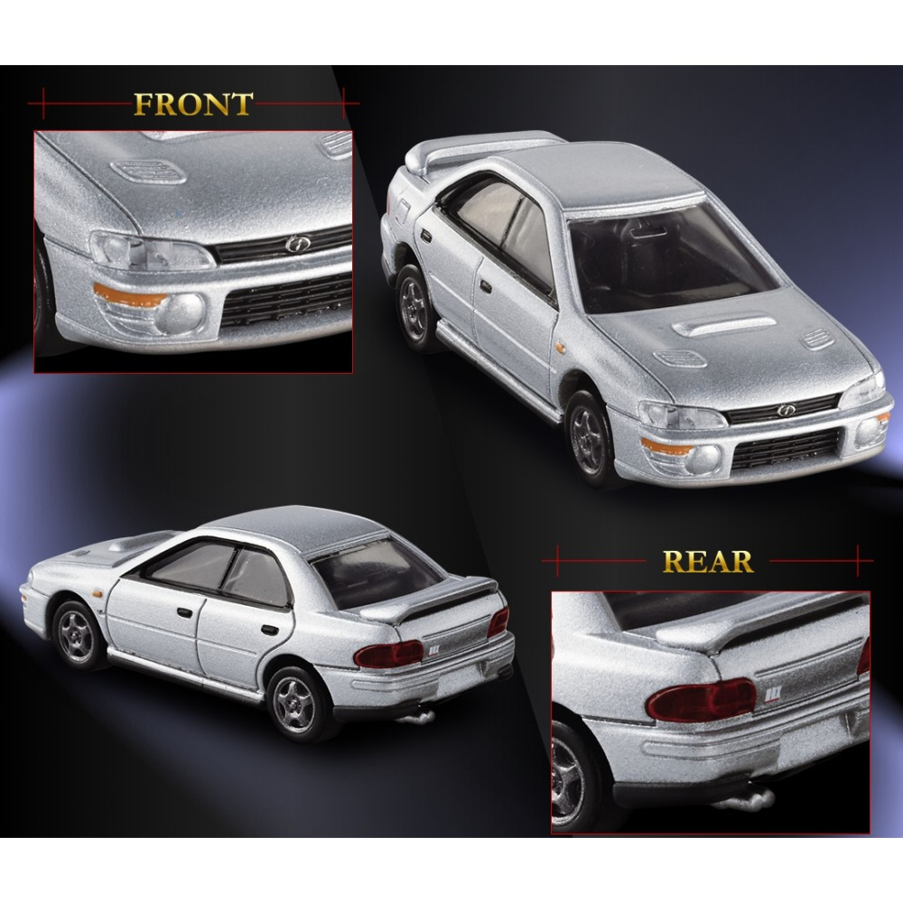 Tomica Premium 23 多美黑盒車 速霸陸 SUBARU IMPREZA WRX-細節圖2