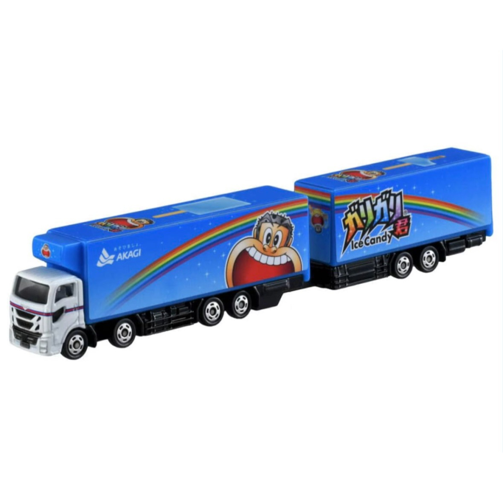 Tomica 123 多美長盒車 嘎哩嘎哩君貨櫃車-細節圖2