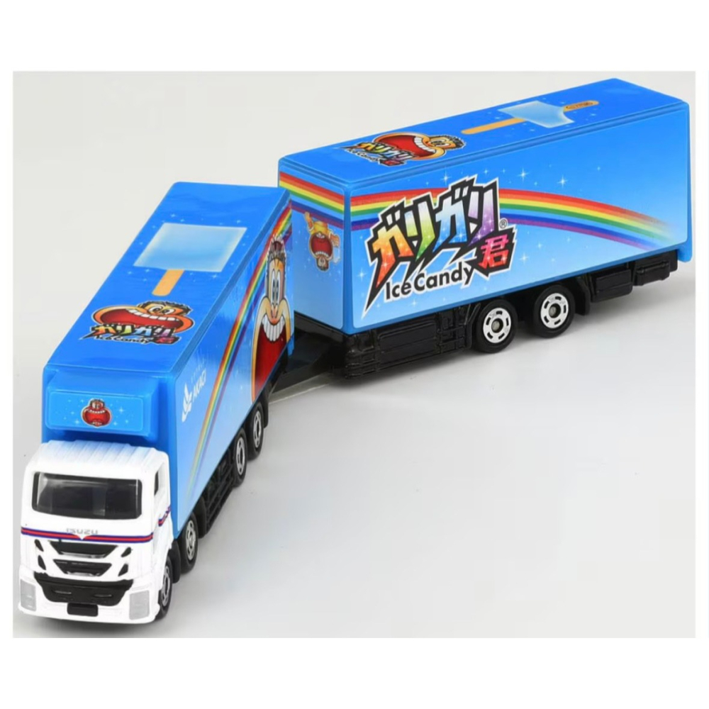 Tomica 123 多美長盒車 嘎哩嘎哩君貨櫃車-細節圖4