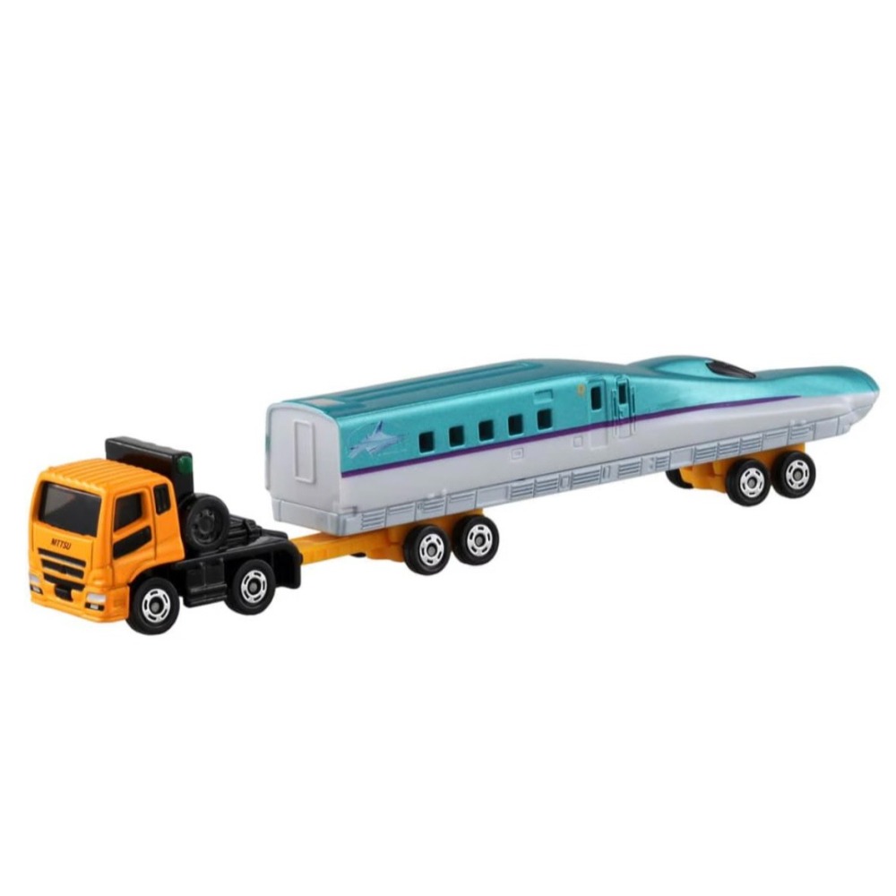 Tomica 122 多美長盒車 三菱 FUSO 新幹線 H5 運輸車-細節圖2