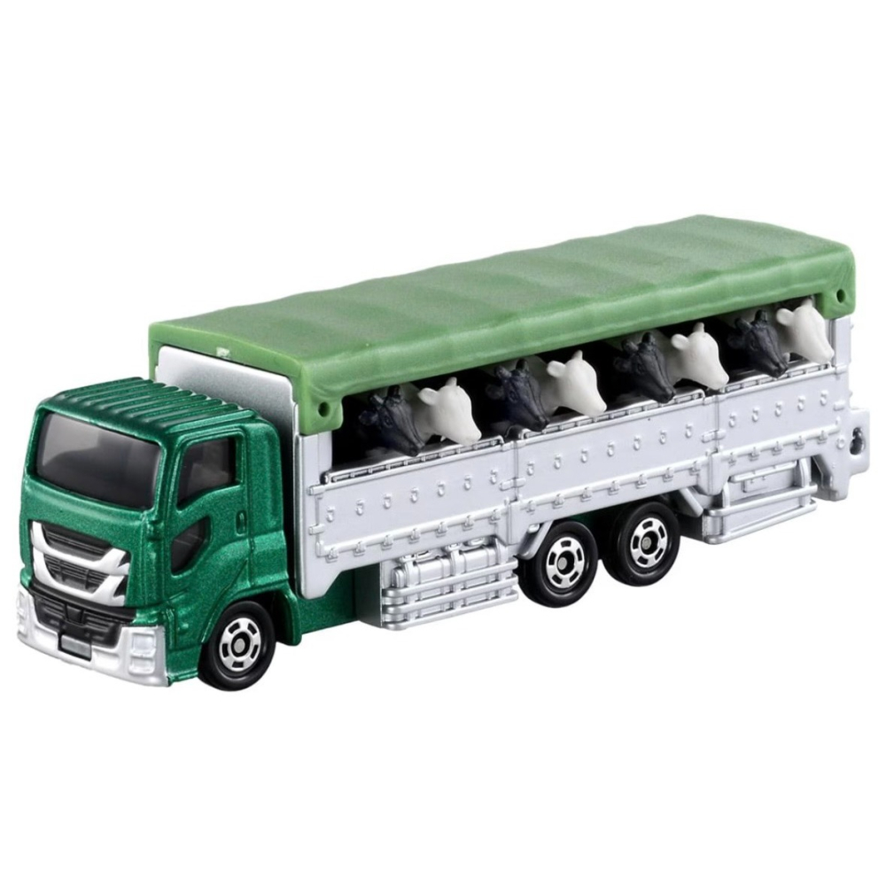 Tomica 139 多美長盒車 家畜運搬車-細節圖2