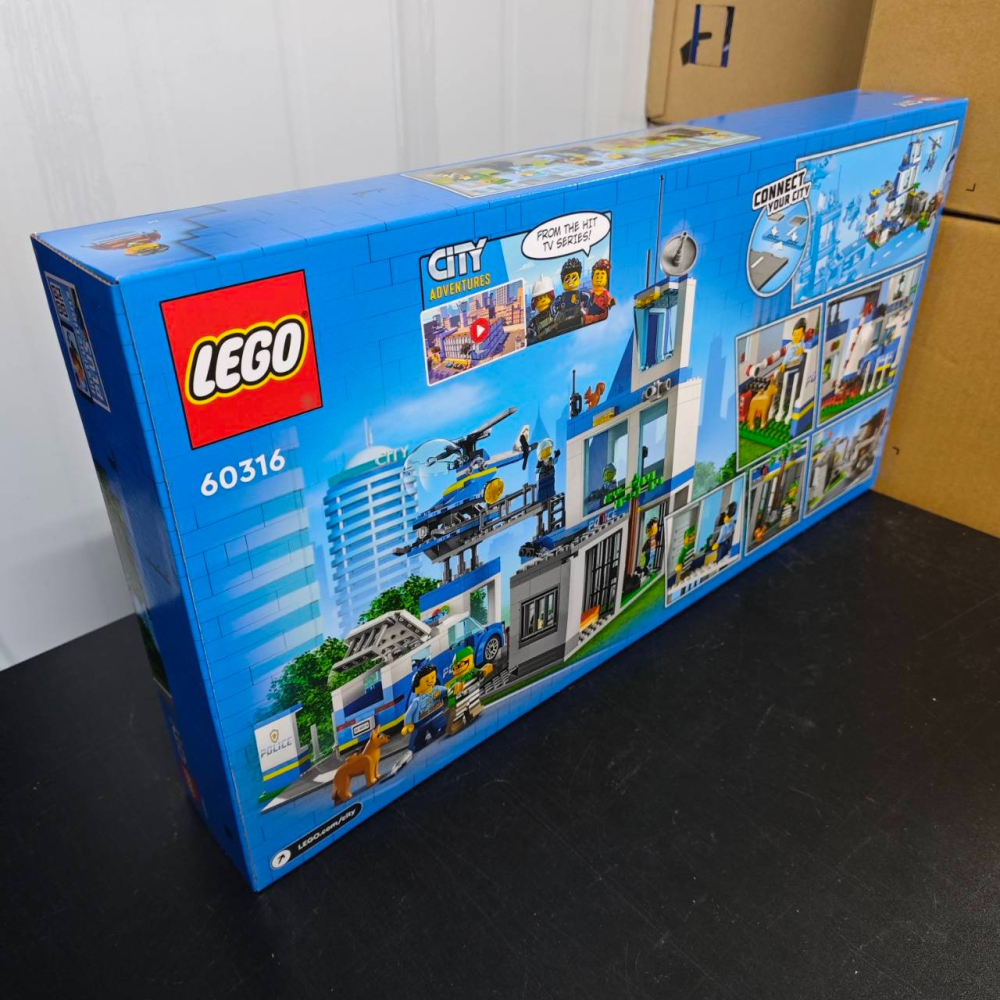 ★董仔樂高★ LEGO 60316 城市 CITY 城市警察局 全新現貨-細節圖2