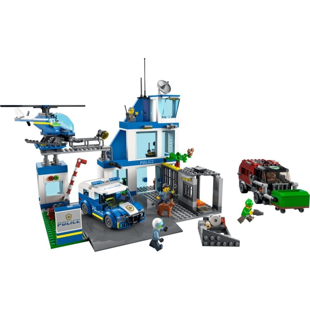 ★董仔樂高★ LEGO 60316 城市 CITY 城市警察局 全新現貨-細節圖3