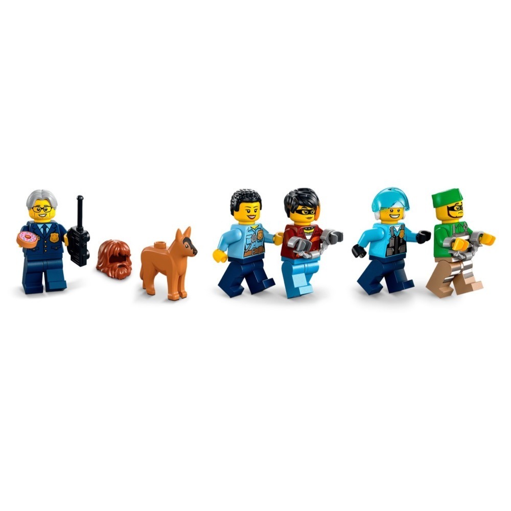 ★董仔樂高★ LEGO 60316 城市 CITY 城市警察局 全新現貨-細節圖9