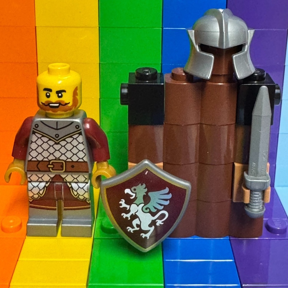 ★董仔樂高★ LEGO 21358 獅鷲獸格里芬 Griffin Knight 人偶 全新現貨-細節圖2