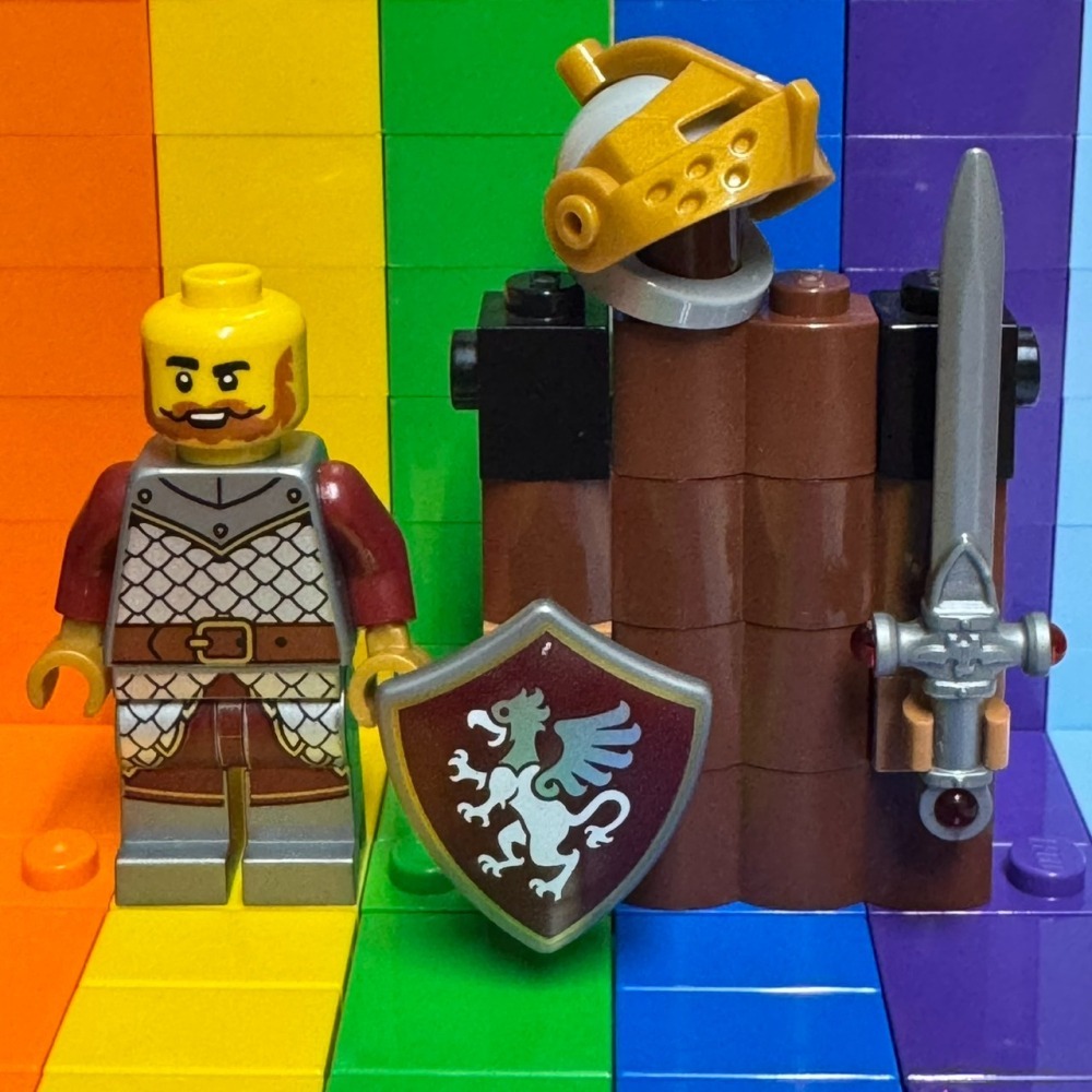 ★董仔樂高★ LEGO 21358 獅鷲獸格里芬 Griffin Knight 人偶 全新現貨-細節圖4