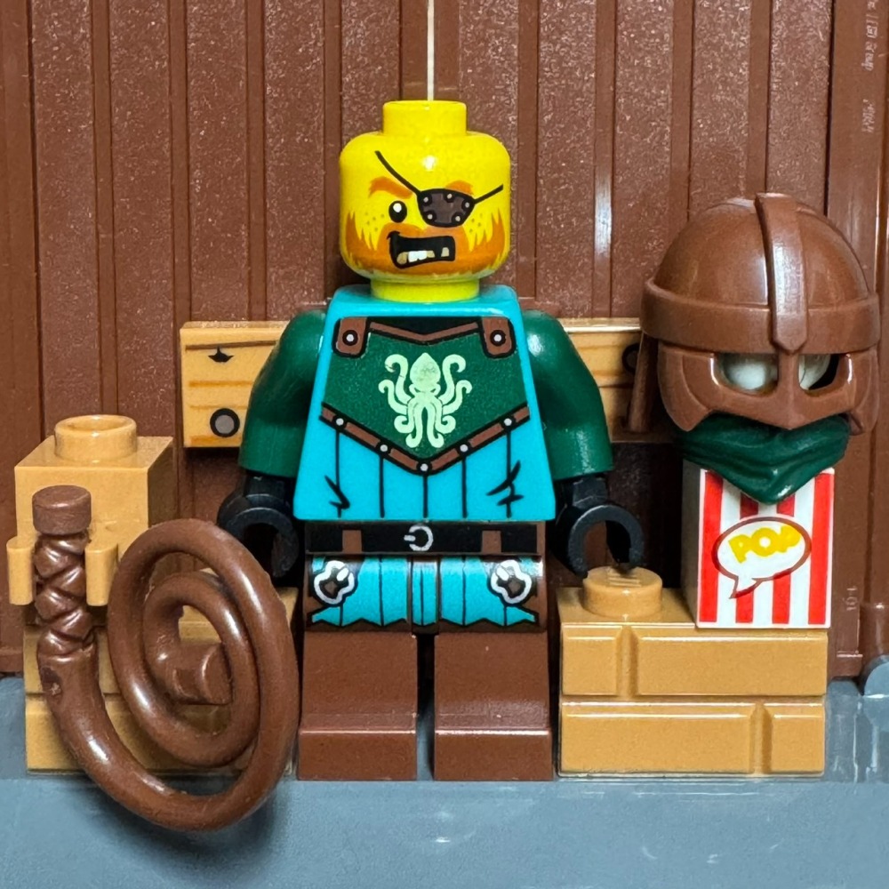 ★董仔樂高★ LEGO 21358 大海怪克拉肯 Kraken Warrior 人偶 全新現貨-細節圖2