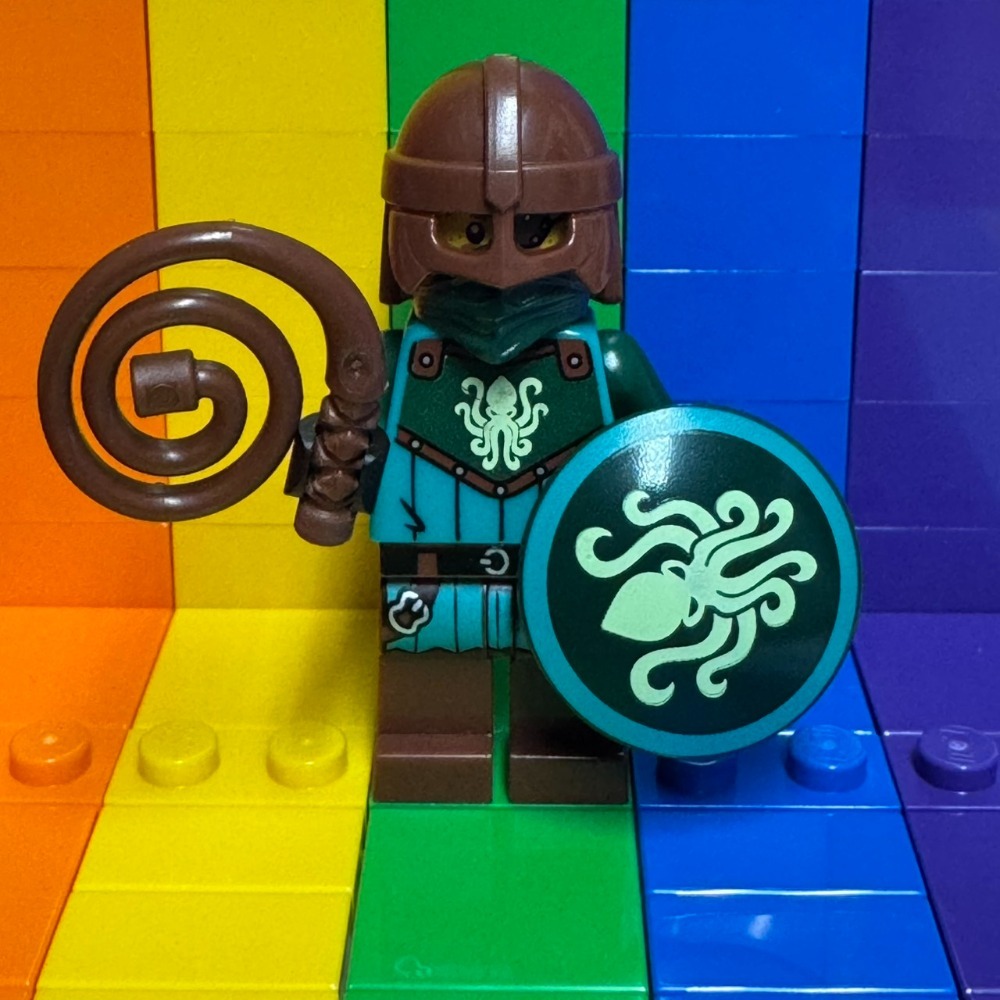 ★董仔樂高★ LEGO 21358 大海怪克拉肯 Kraken Warrior 人偶 全新現貨-規格圖4