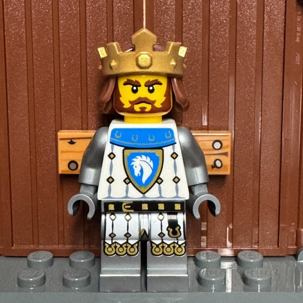 ★董仔樂高★ LEGO 城堡 31168 徵兵 白馬國王 人偶 全新現貨-規格圖4