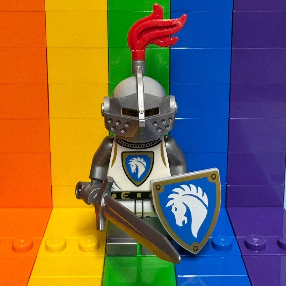 ★董仔樂高★ LEGO 31168 城堡 徵兵 白馬士兵 劍士 人偶 全新現貨-規格圖4