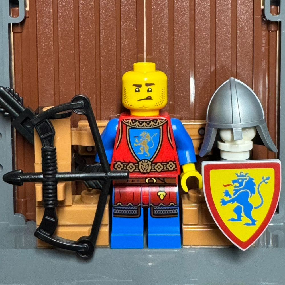 ★董仔樂高★ LEGO MOC 城堡 徵兵 紅獅 獅國 士兵 人偶 全新現貨-細節圖2