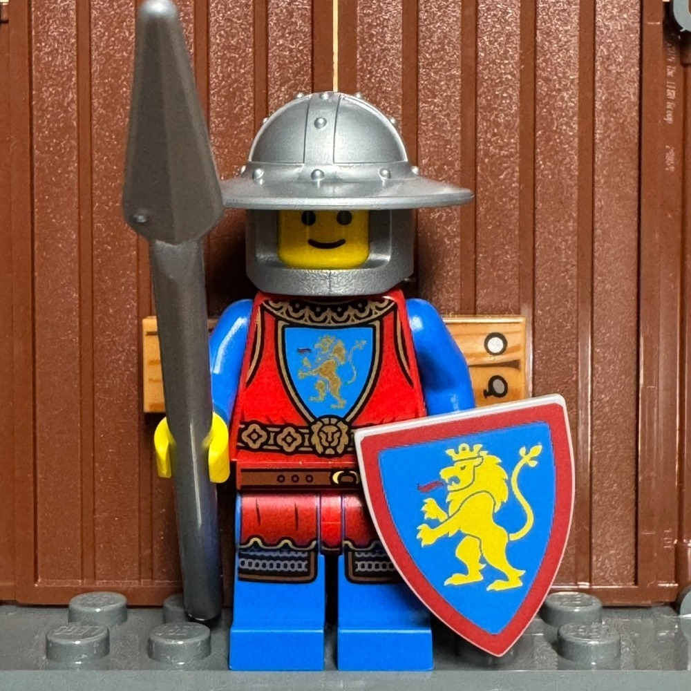 ★董仔樂高★ LEGO MOC 城堡 徵兵 紅獅 獅國 士兵 人偶 全新現貨-細節圖3